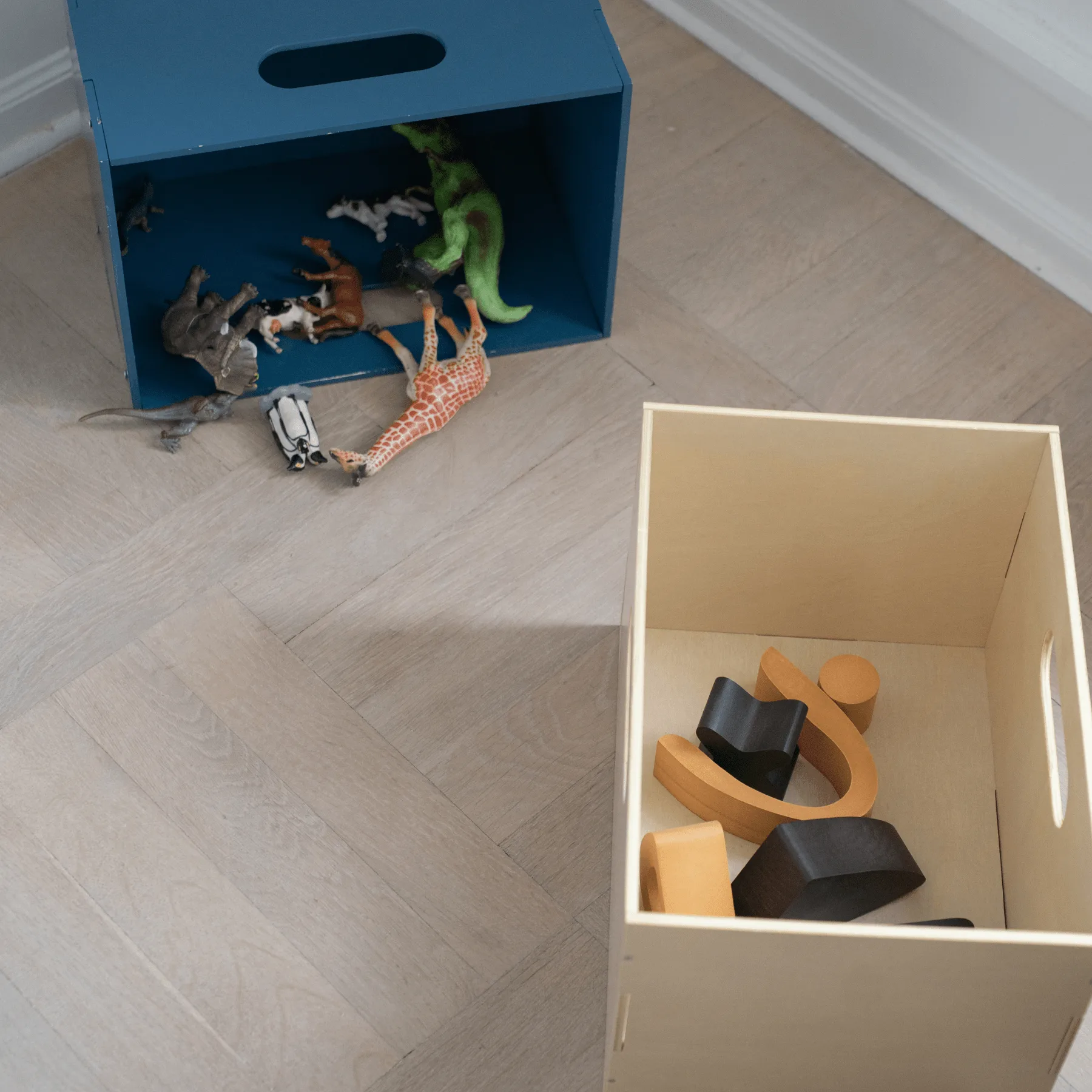 Kiddo Box oppbevaringsboks, Bjørk Nofred