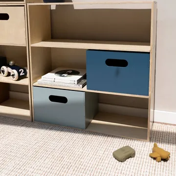 Kiddo Box oppbevaringsboks - Blå - Nofred
