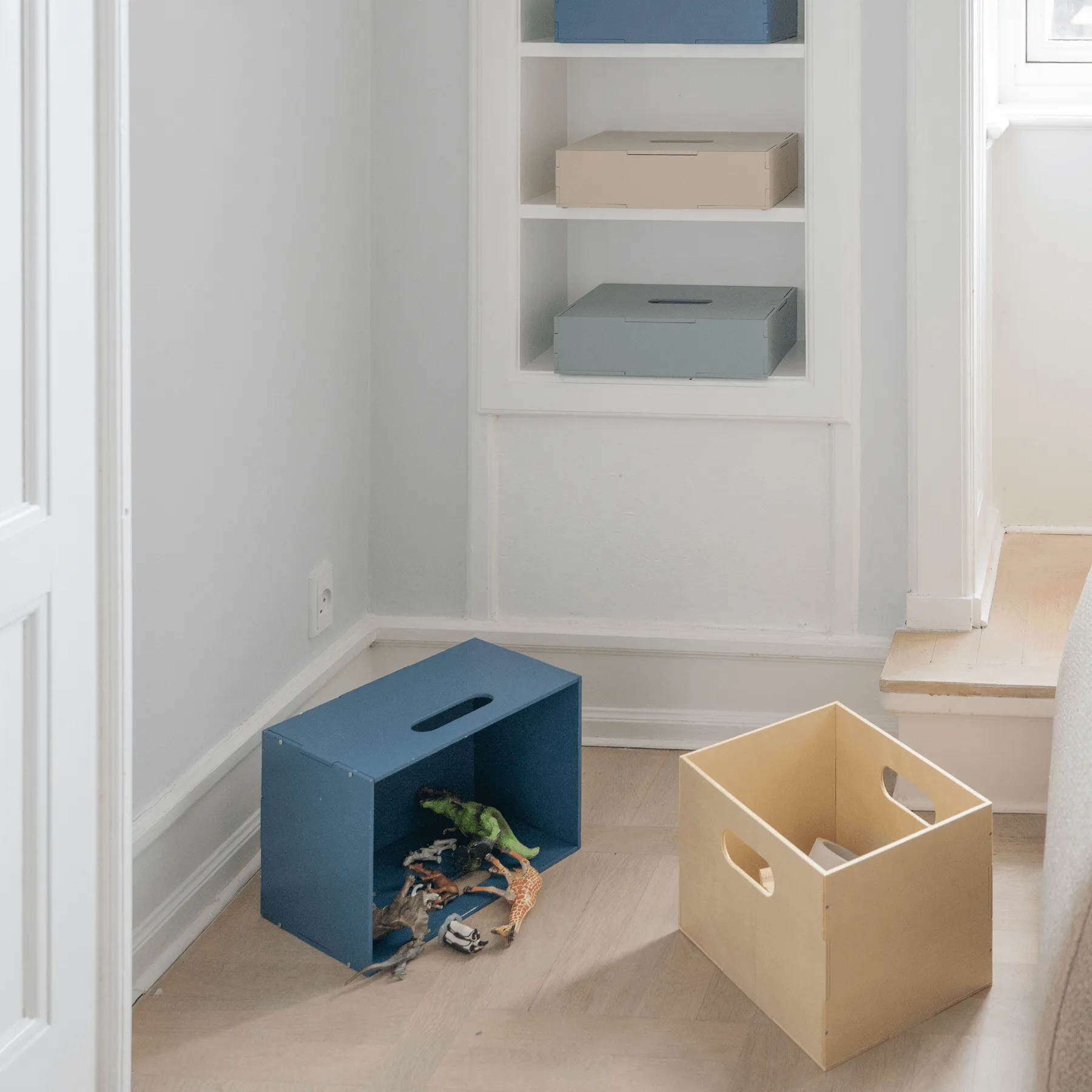 Kiddo Box oppbevaringsboks, Blå Nofred