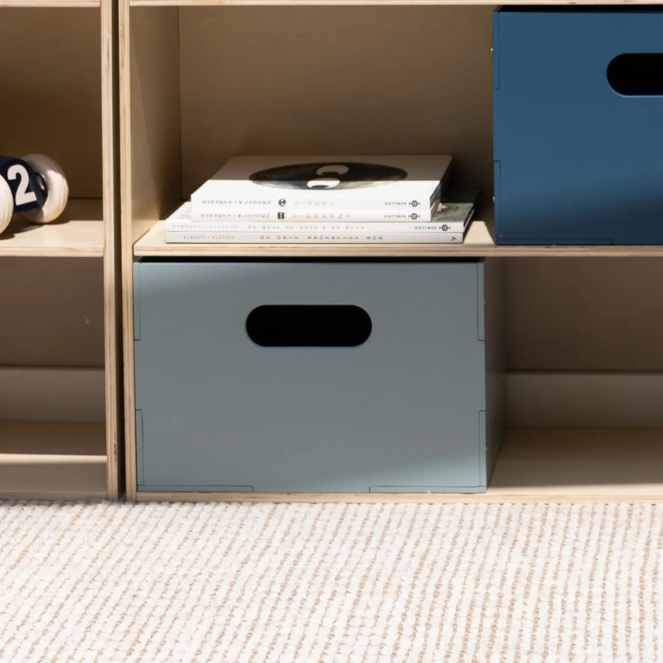 Kiddo Box oppbevaringsboks, Olivengrønn Nofred