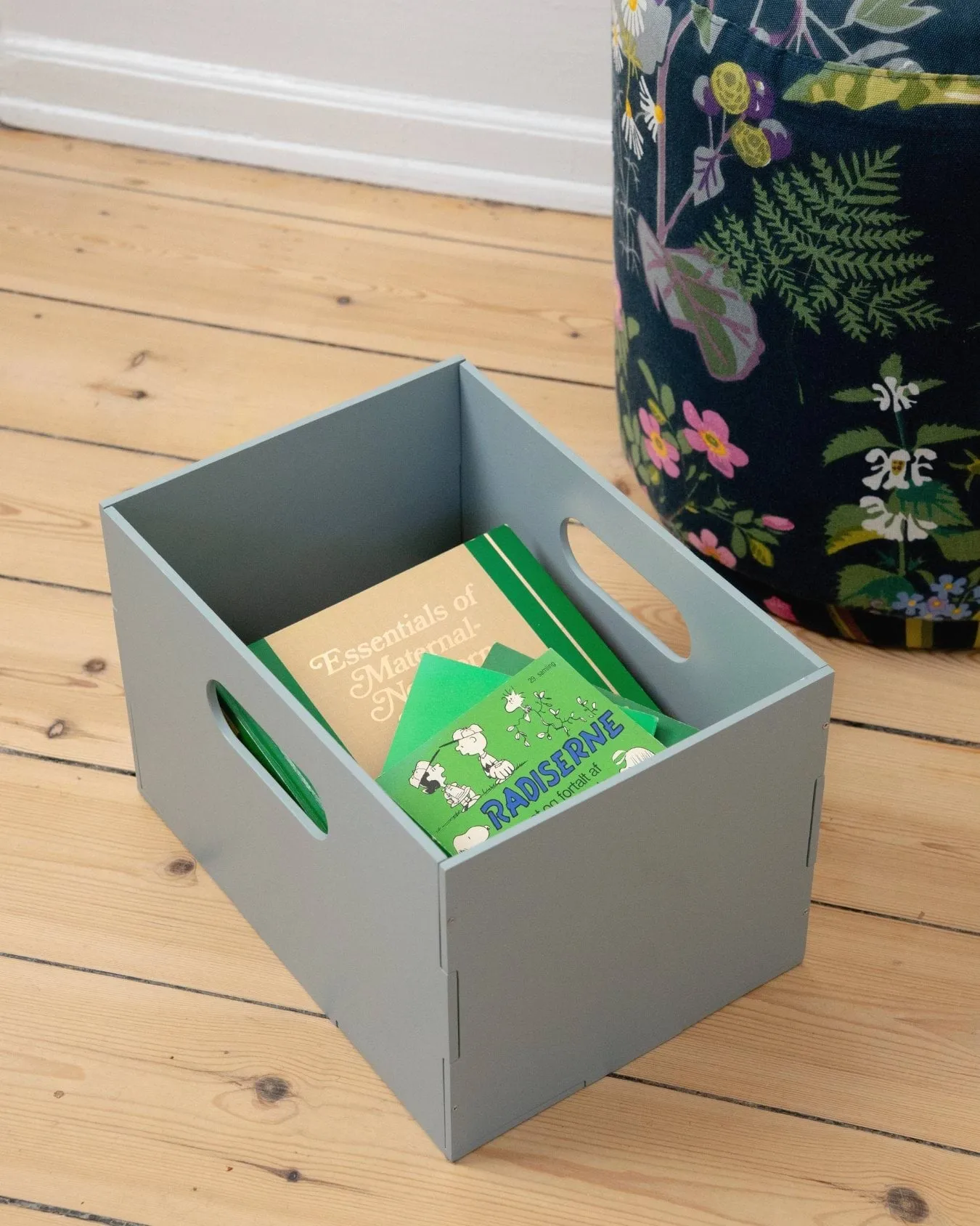 Kiddo Box oppbevaringsboks, Olivengrønn Nofred