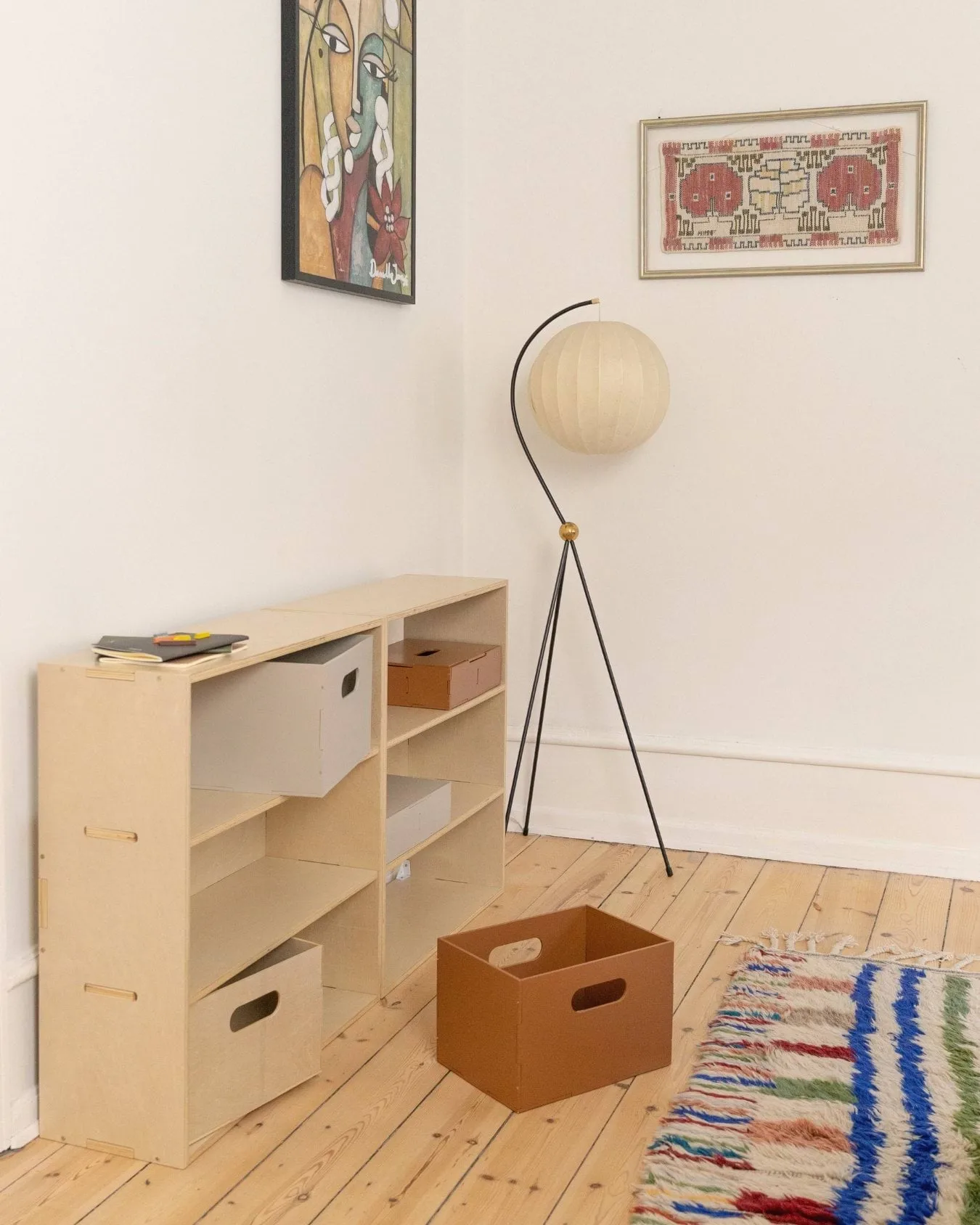 Kiddo Shelving barnehylle, Bjørk Nofred