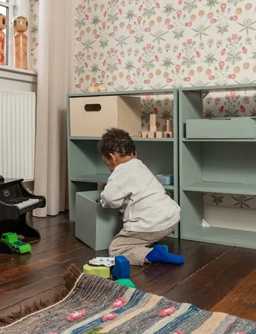 Kiddo Shelving barnehylle - Olivengrønn - Nofred
