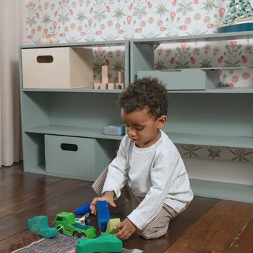 Kiddo Shelving barnehylle - Olivengrønn - Nofred