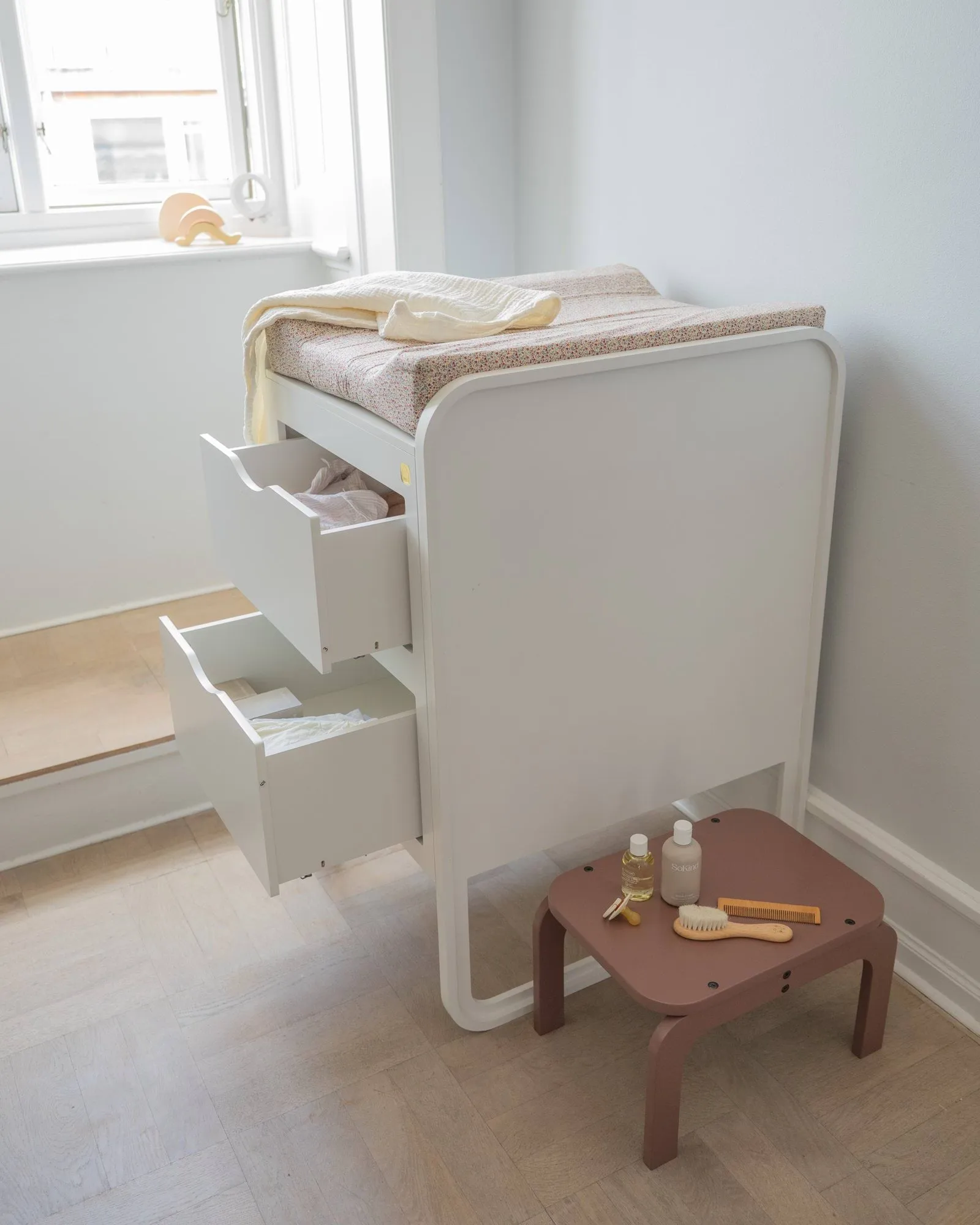 Kiddo Step Seat krakk, Curry Nofred