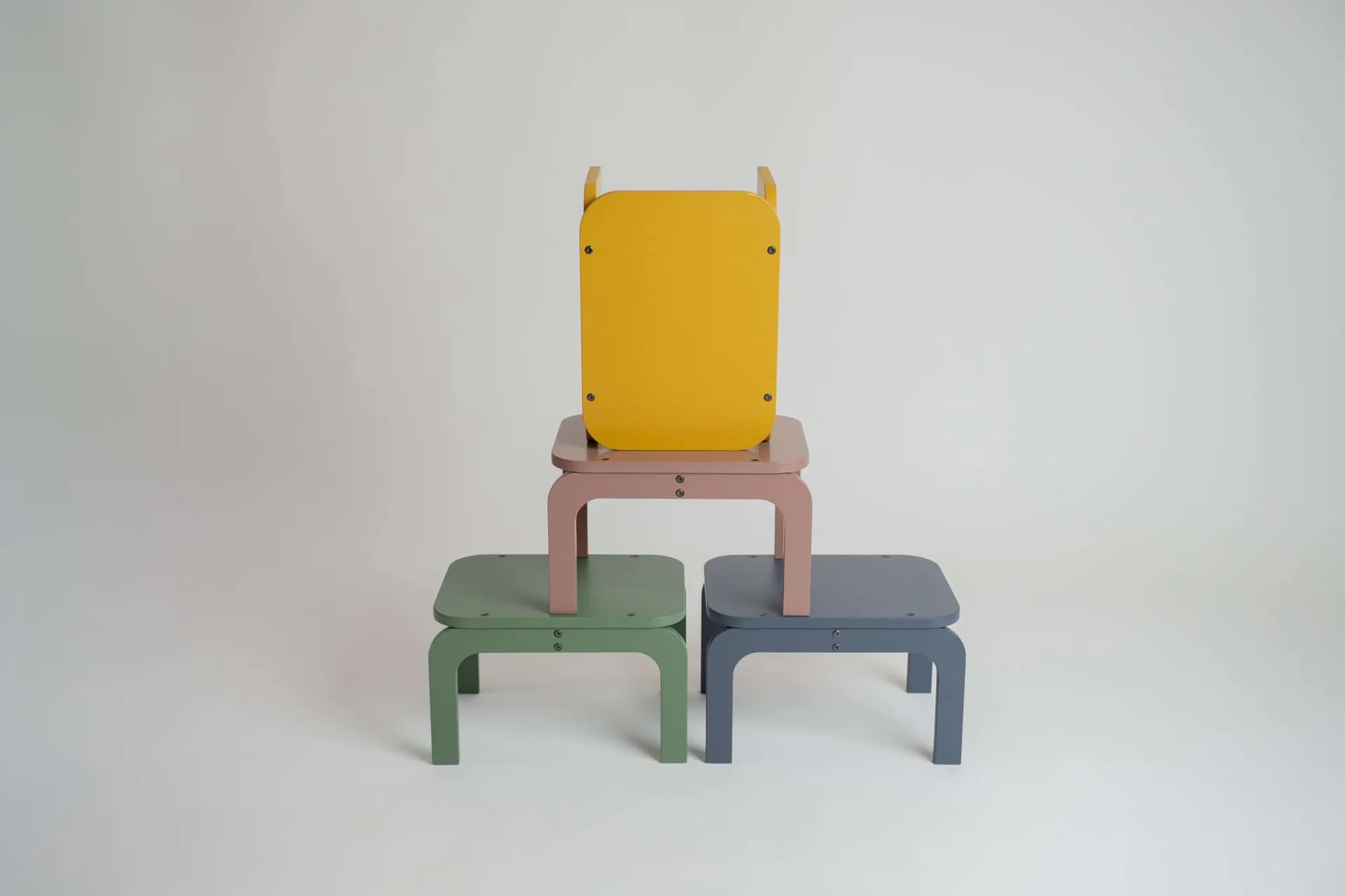 Kiddo Step Seat krakk, Curry Nofred