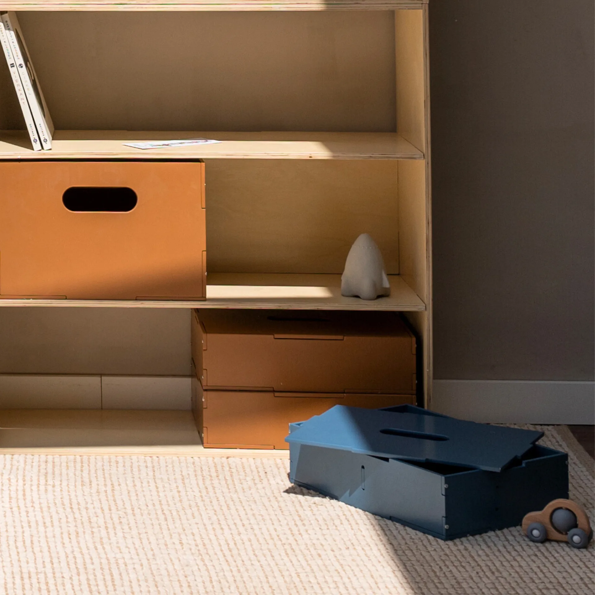 Kiddo Tool Box oppbevaringsboks, Blå Nofred