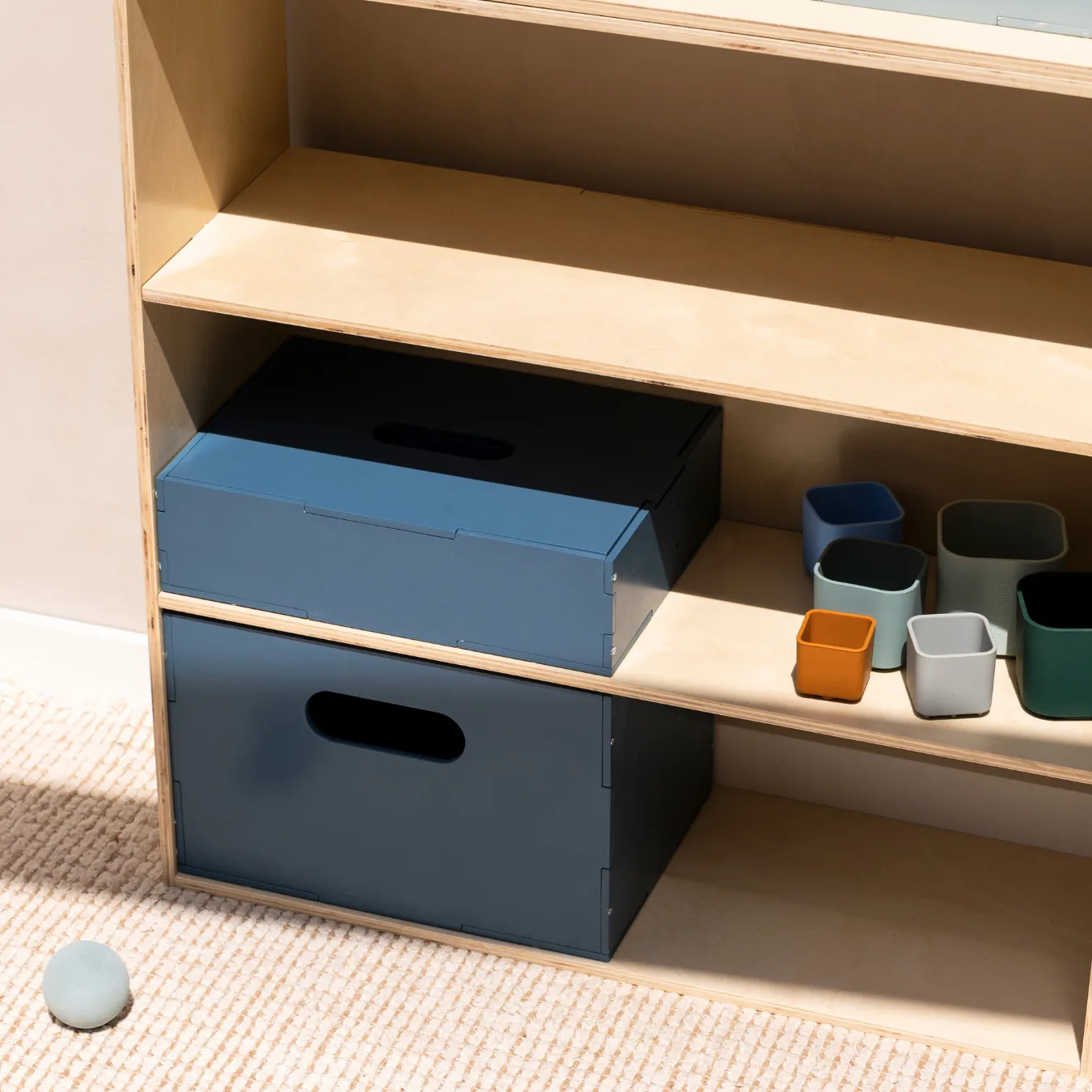 Kiddo Tool Box oppbevaringsboks, Blå Nofred