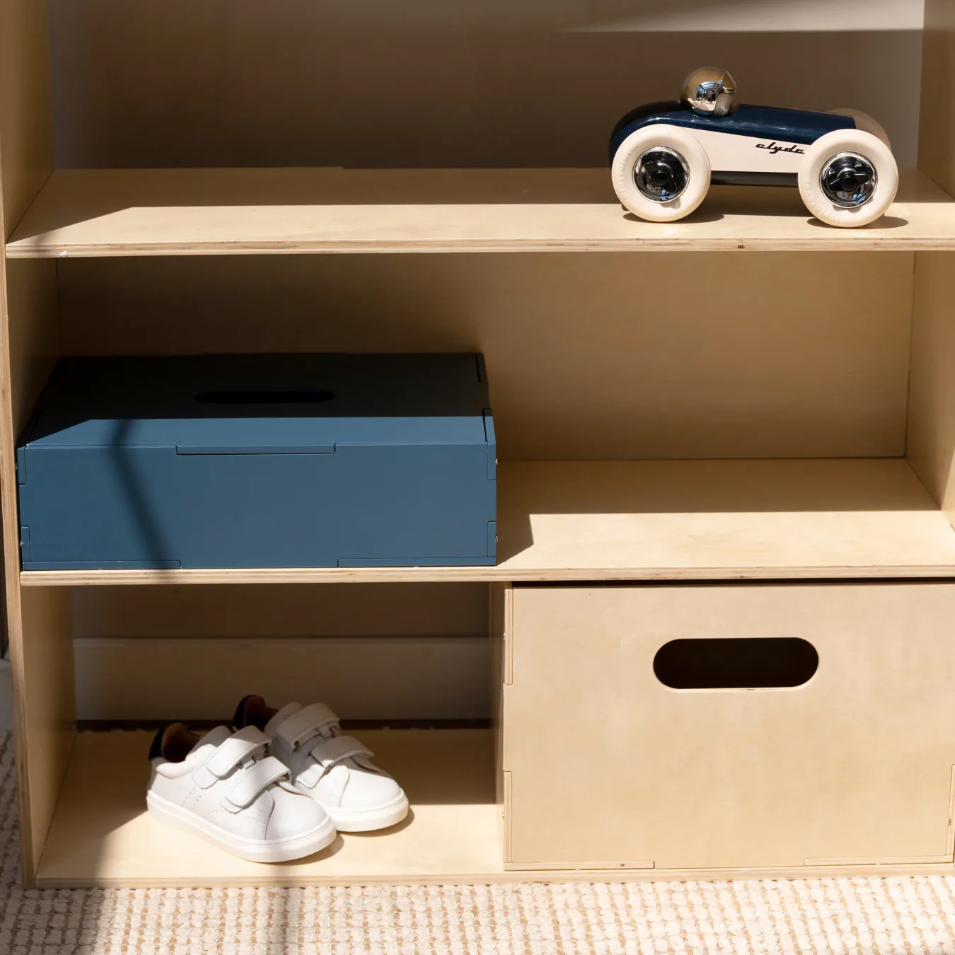 Kiddo Tool Box oppbevaringsboks, Blå Nofred