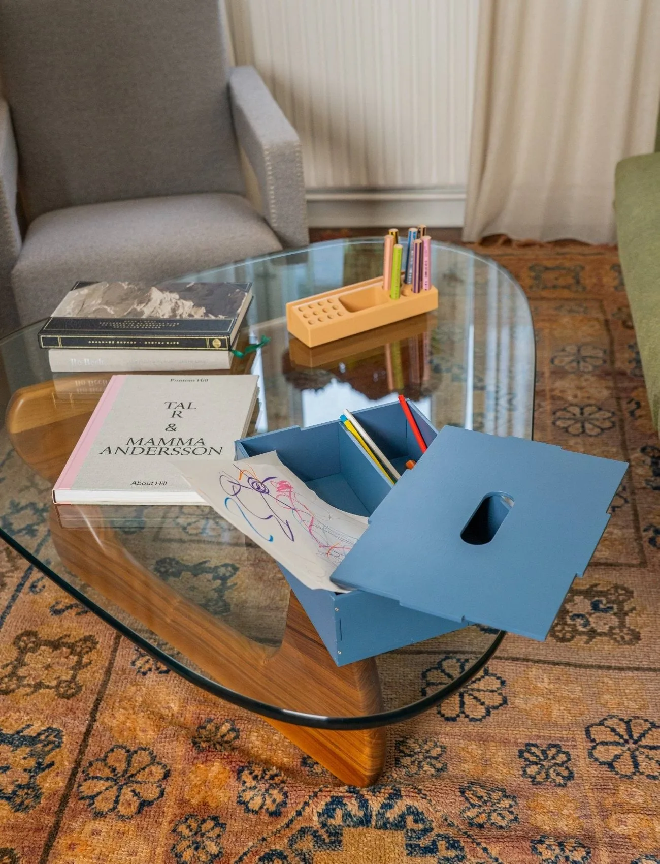 Kiddo Tool Box oppbevaringsboks, Blå Nofred