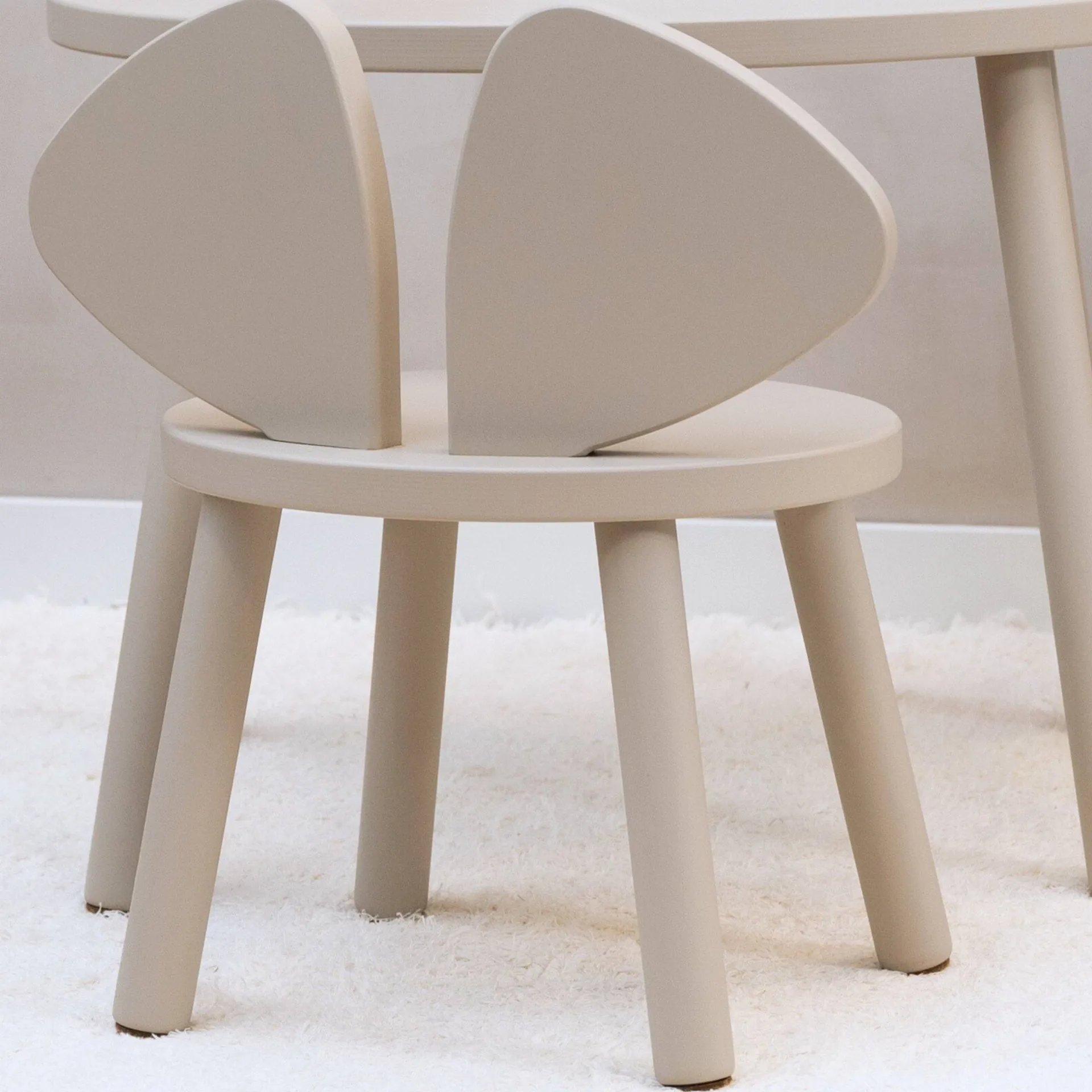 Mouse Chair barnestol, Beige Nofred