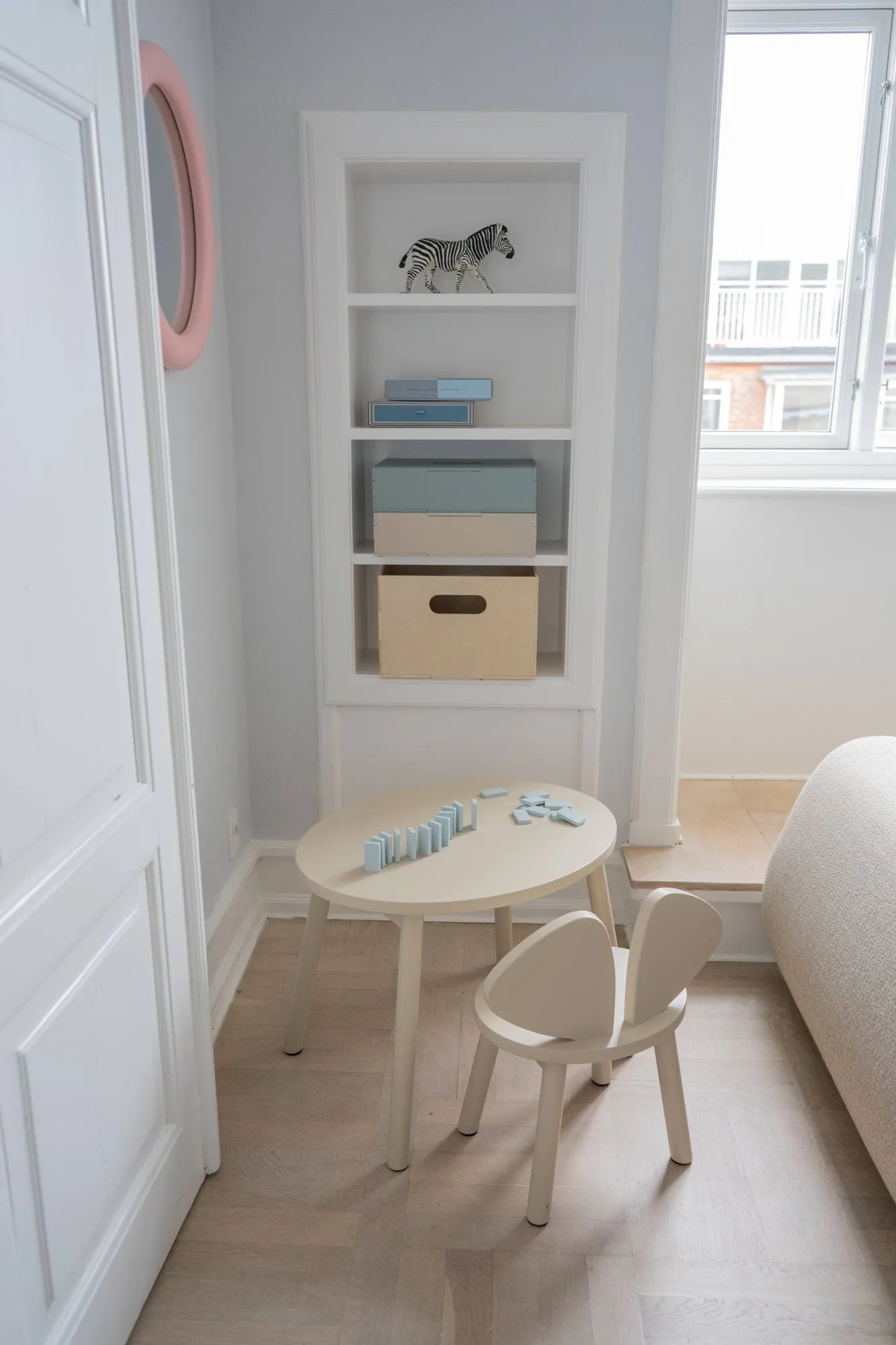 Mouse Chair barnestol, Beige Nofred