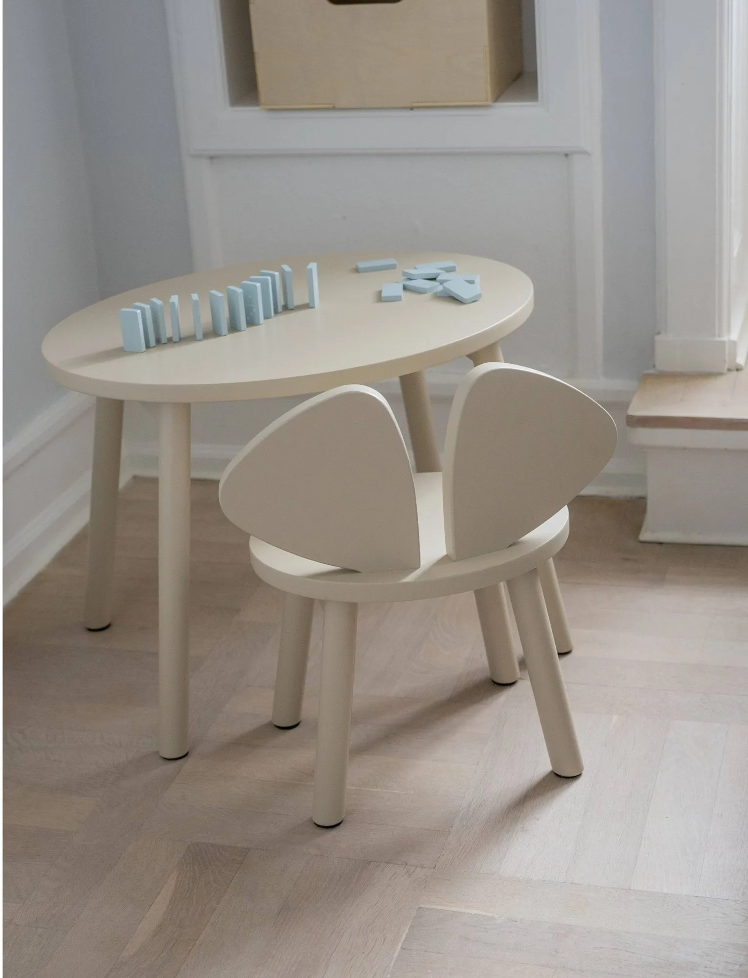Mouse Chair barnestol, Beige Nofred