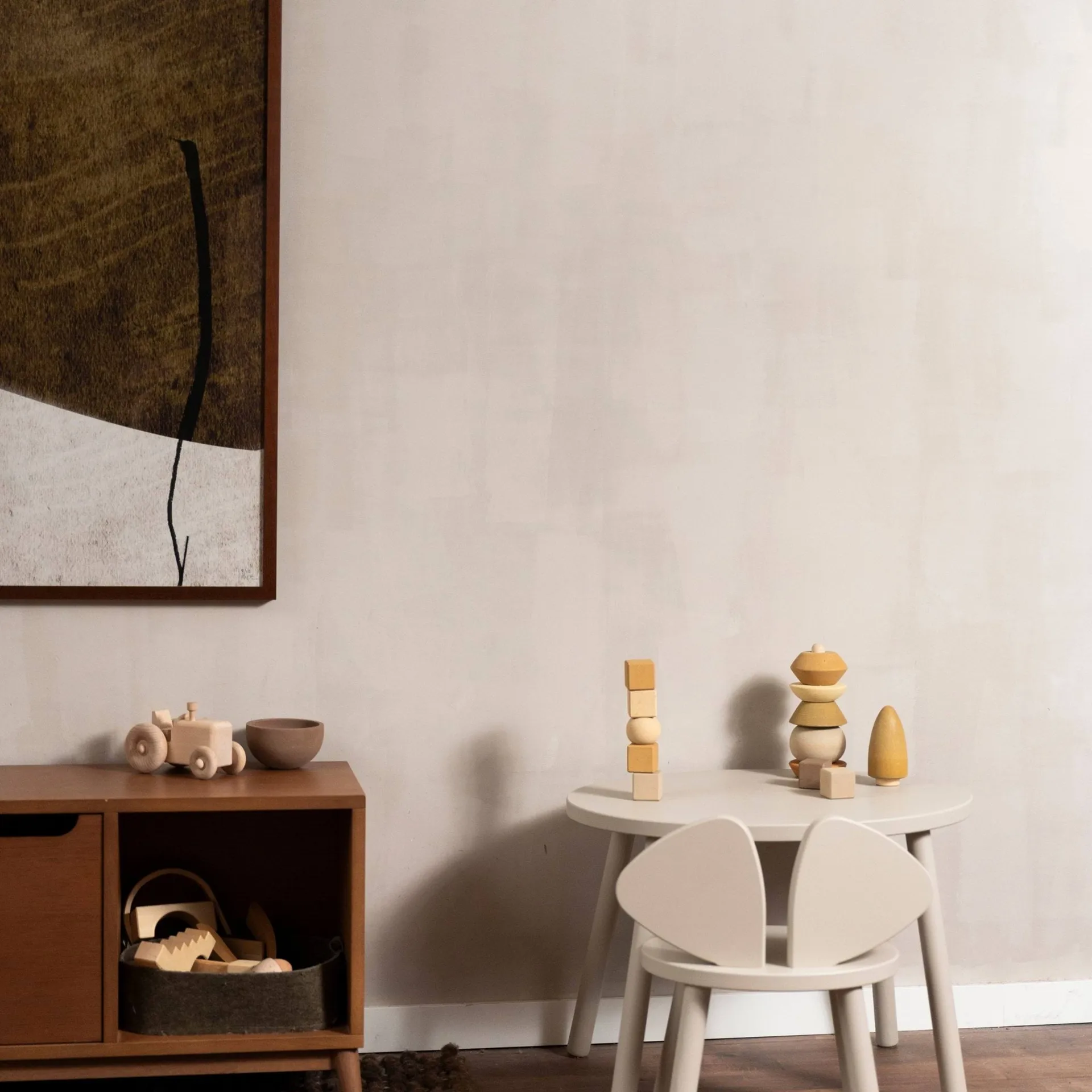 Mouse Chair barnestol, Beige Nofred