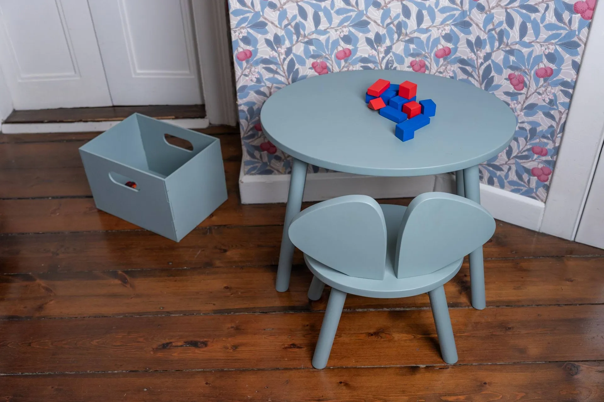 Mouse Chair barnestol, Blue Nofred
