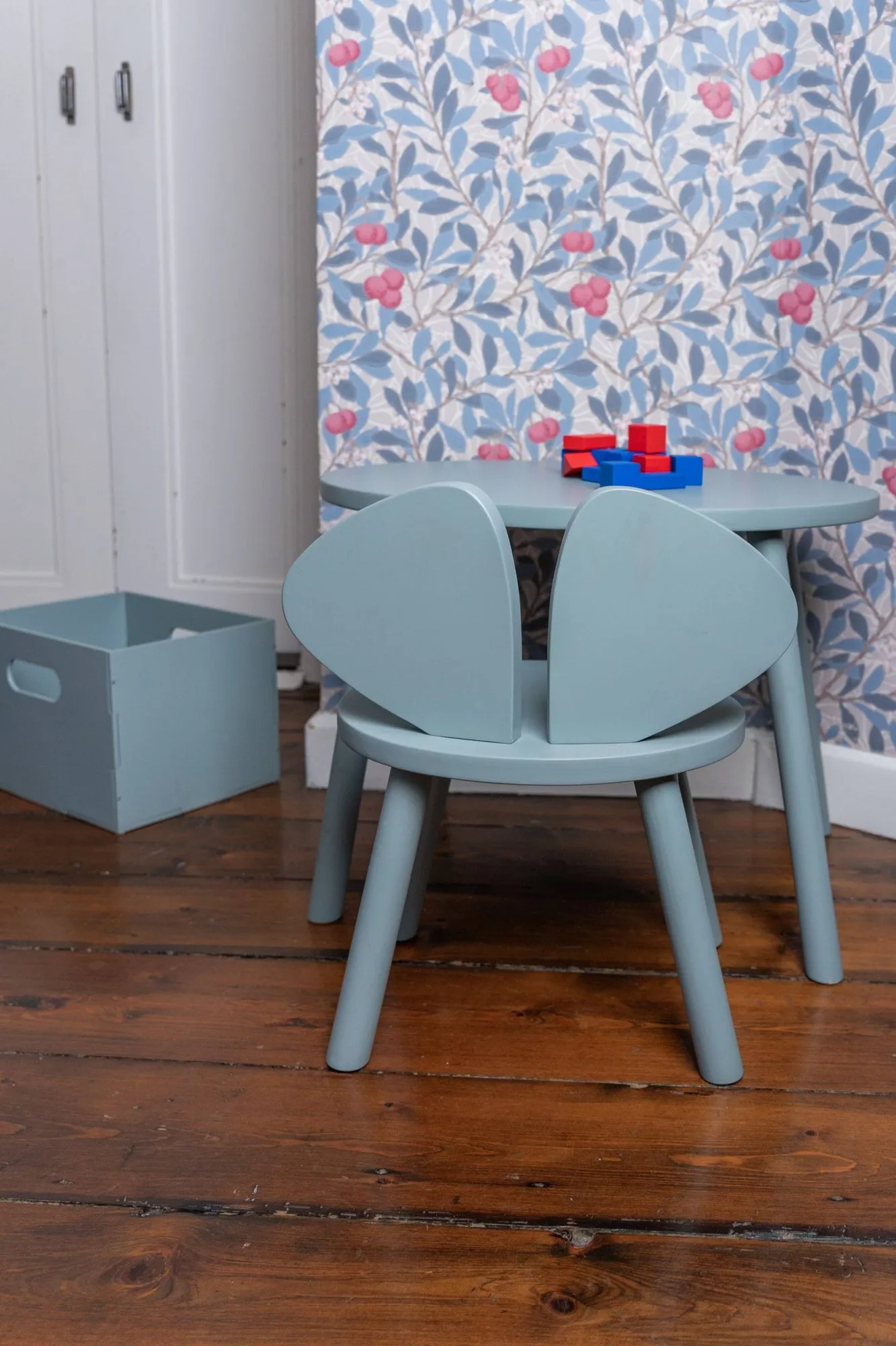 Mouse Chair barnestol, Blue Nofred
