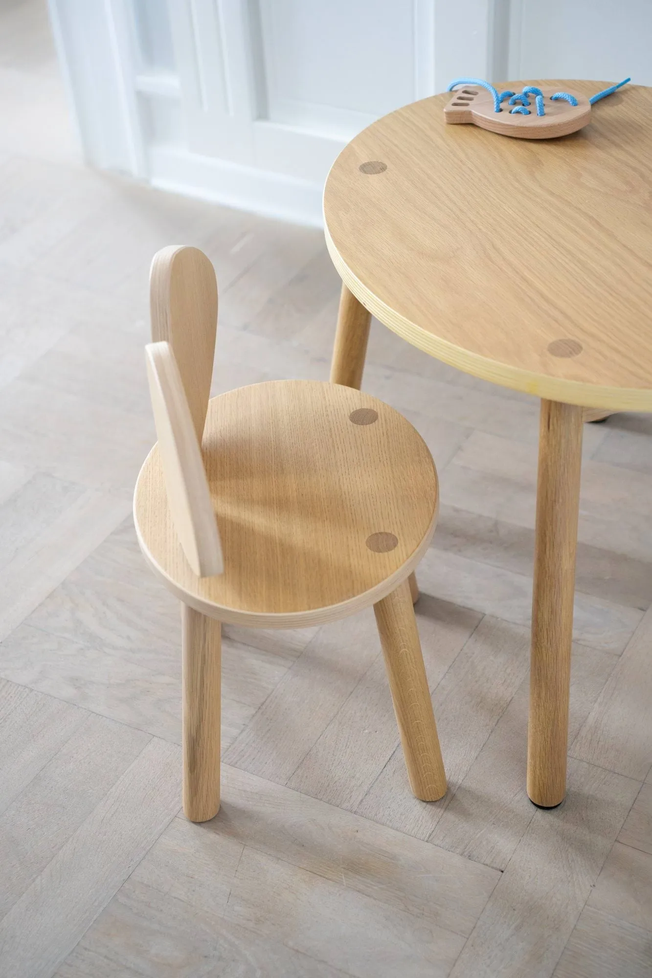 Mouse Chair barnestol, Eik Nofred