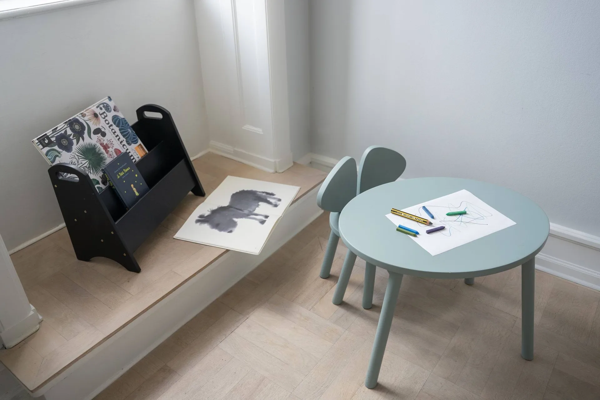 Mouse Chair barnestol, Olive green Nofred