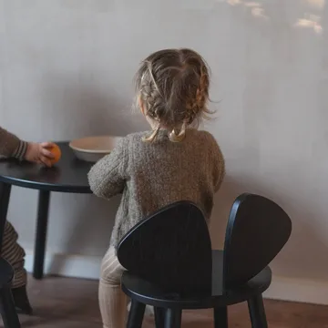 Mouse Chair barnestol - Svart - Nofred