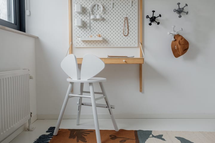 Mouse Chair Junior stol, Hvit Nofred