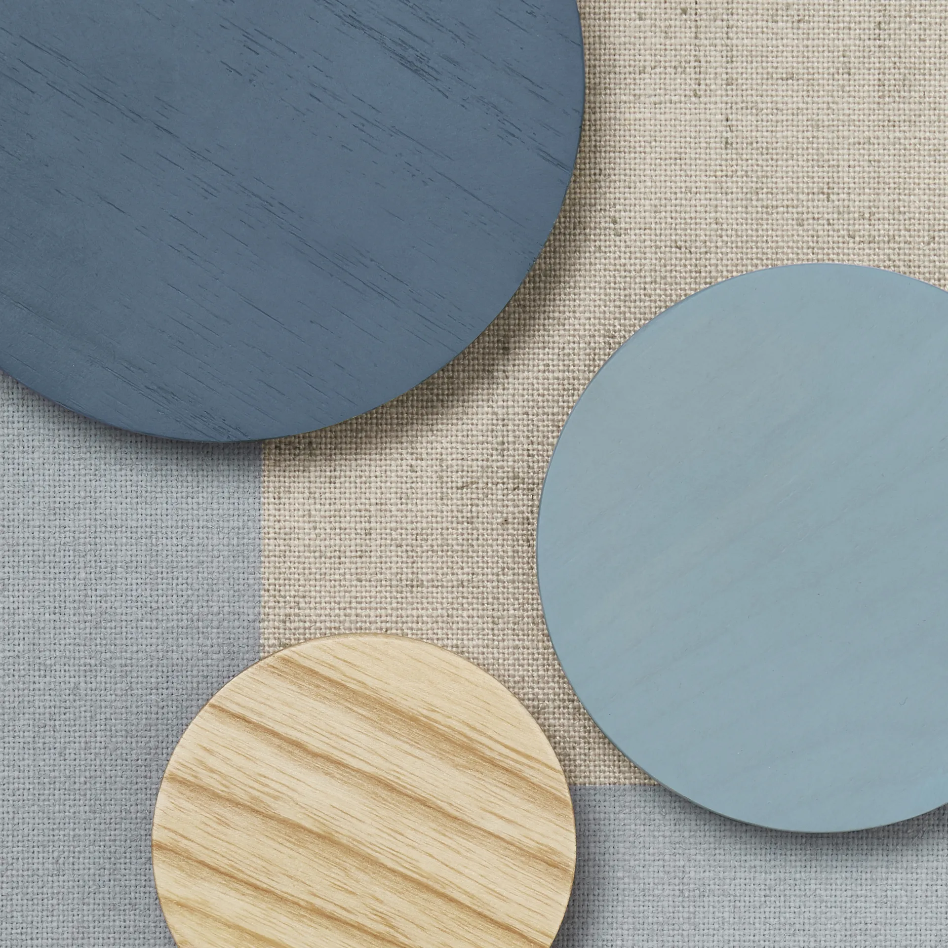 Noticeboard oppslagstavle + 3 magneter, Blå Nofred