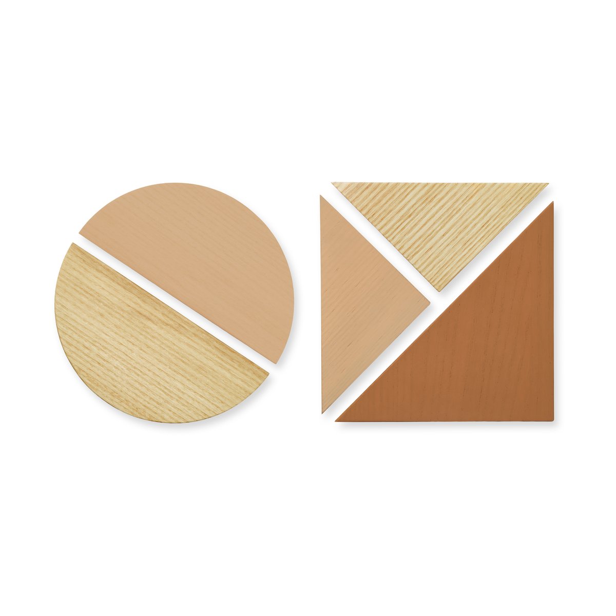 Nofred Pin Magnets magnetsett 5 stk Sand | Skandinavisk Design | Bokser & Esker | Beige