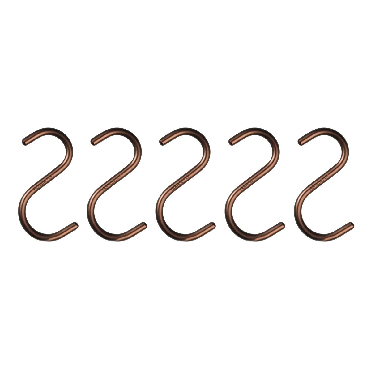 Nomess Copenhagen S-Hook knagg 5-stk. bronse