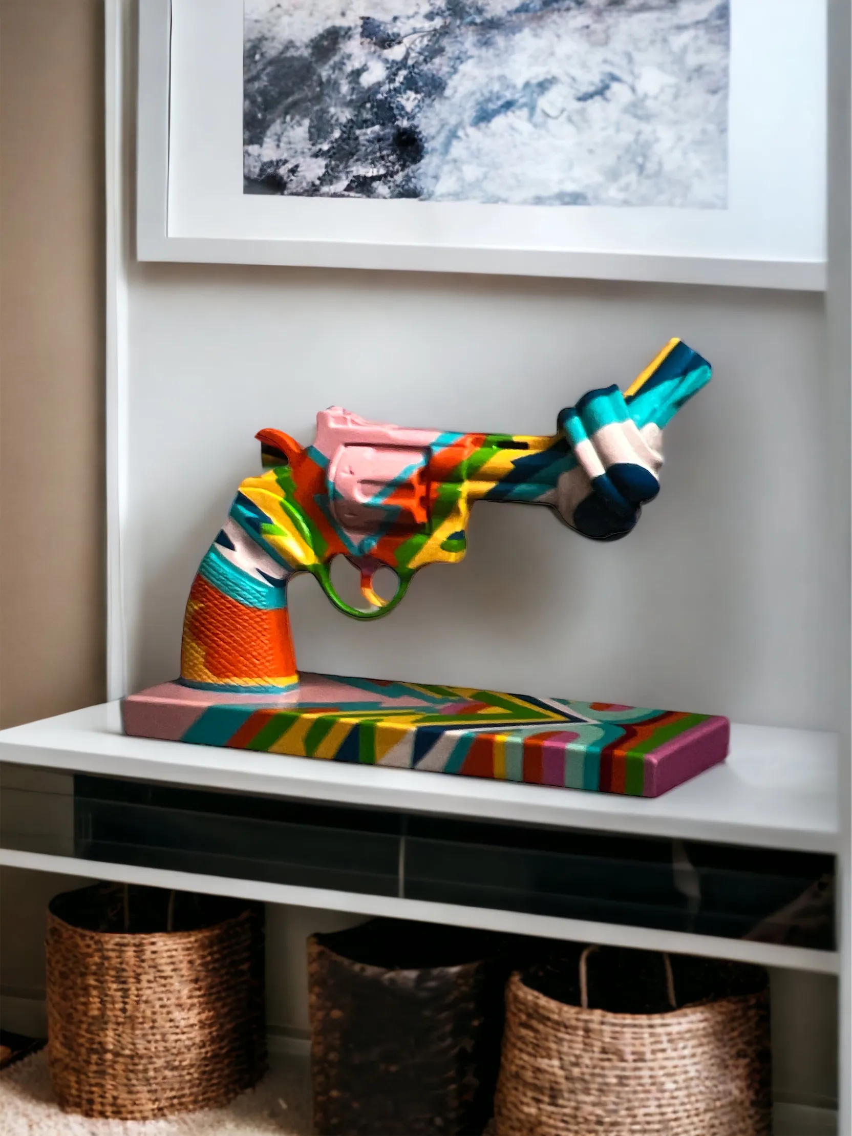 Music for Peace dekorasjon 30 cm, Multi Non Violence