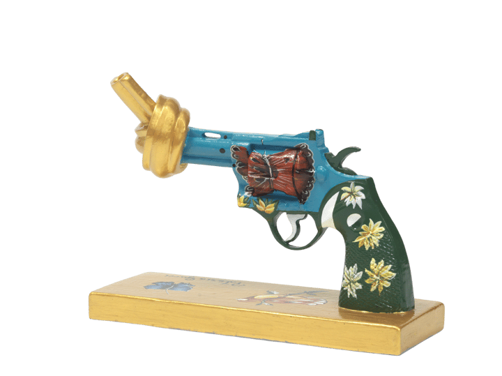 P Gucci for Peace dekorasjon 30 cm, Multi Non Violence