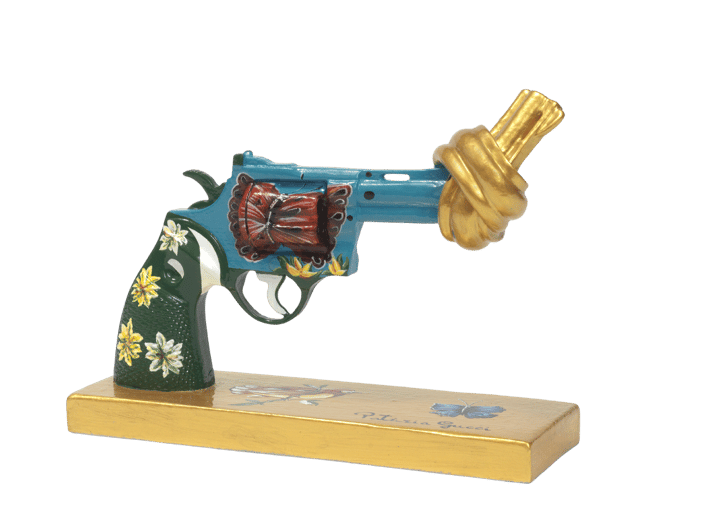 P Gucci for Peace dekorasjon 30 cm, Multi Non Violence