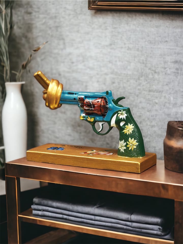 P Gucci for Peace dekorasjon 30 cm, Multi Non Violence