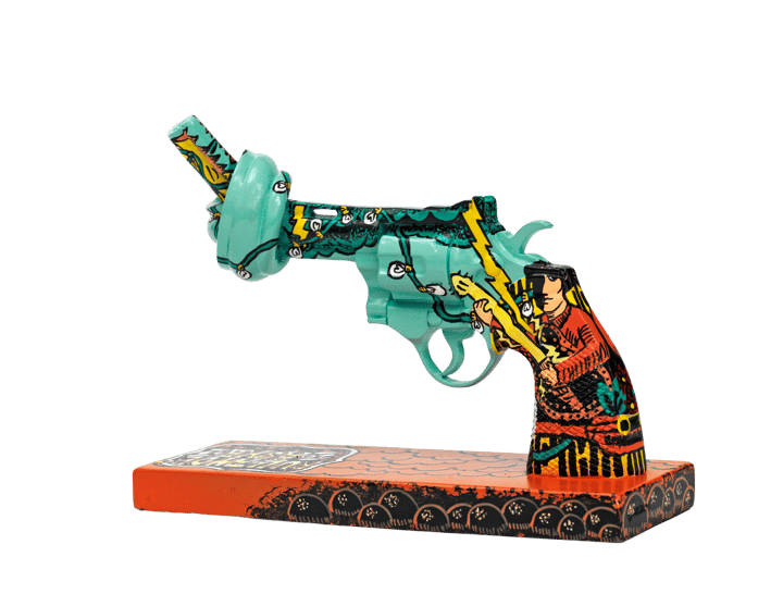 Peace n Luv dekorasjon 19 cm, Multi Non Violence