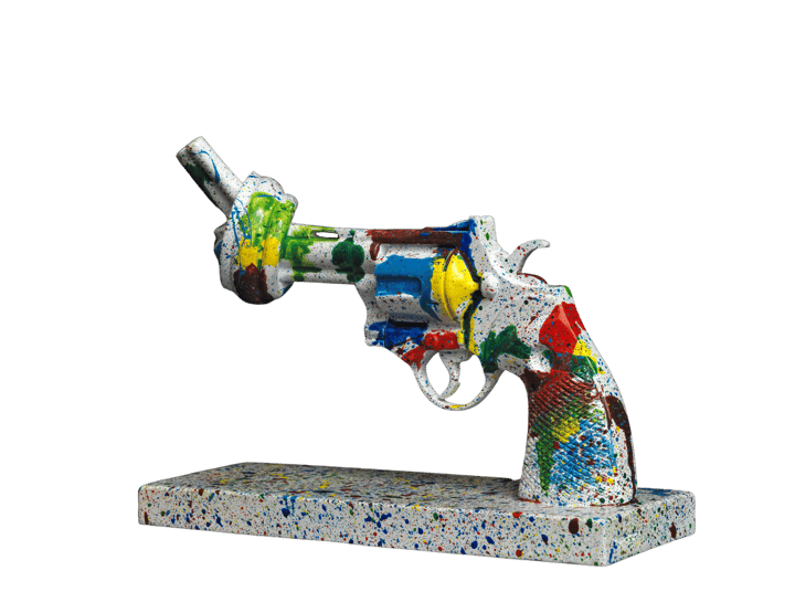 Tennis for Peace dekorasjon 40 cm, Multi Non Violence