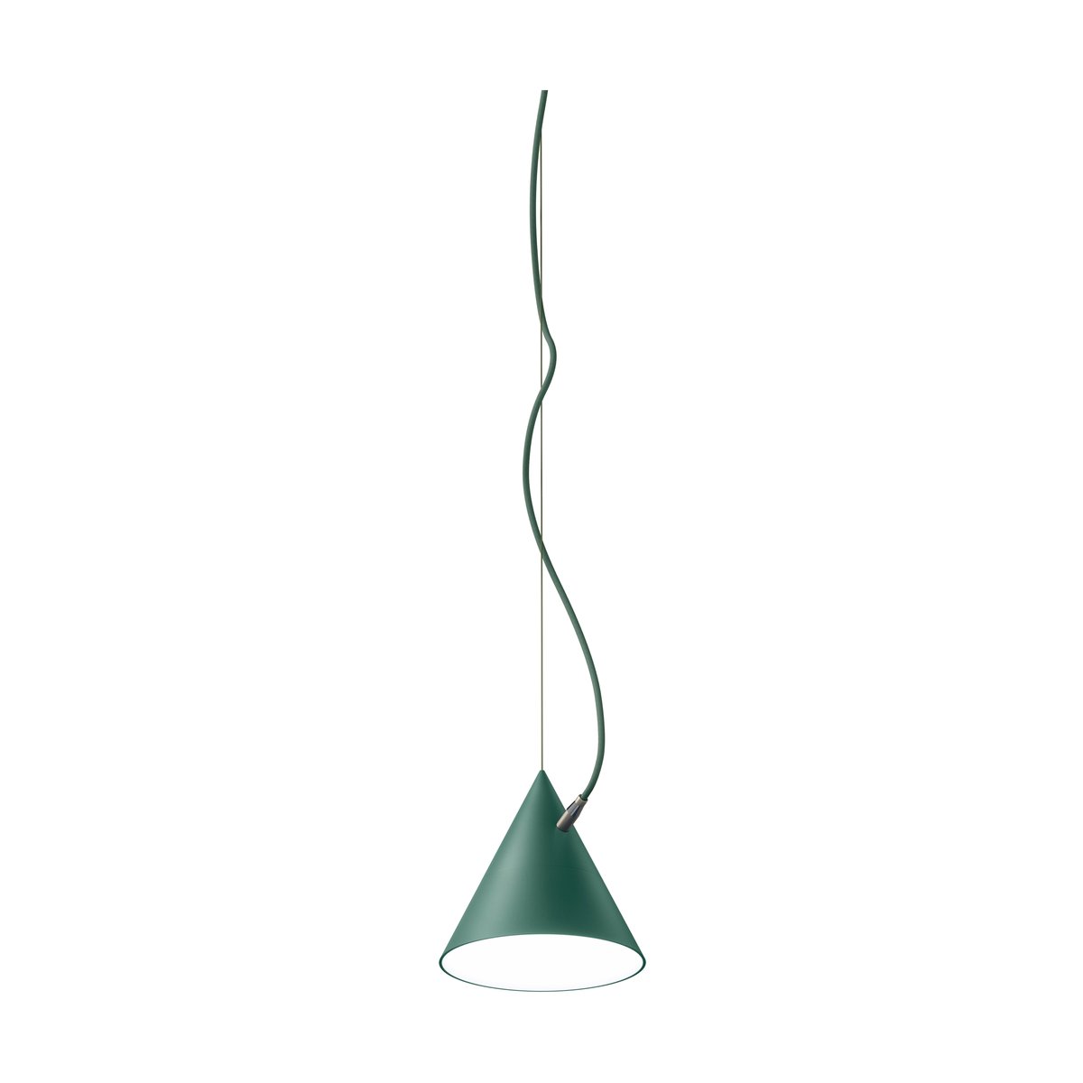 Bilde av Noon Castor pendel 20 cm British racing green-mørkegrønn-messing