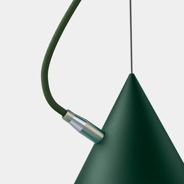 Castor pendel 40 cm - British racing green-mørkgrønn-messing - Noon