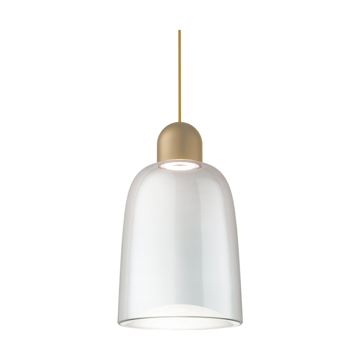 Bilde av Noon Dia pendel 27 cm Beige-lysebeige-sølv