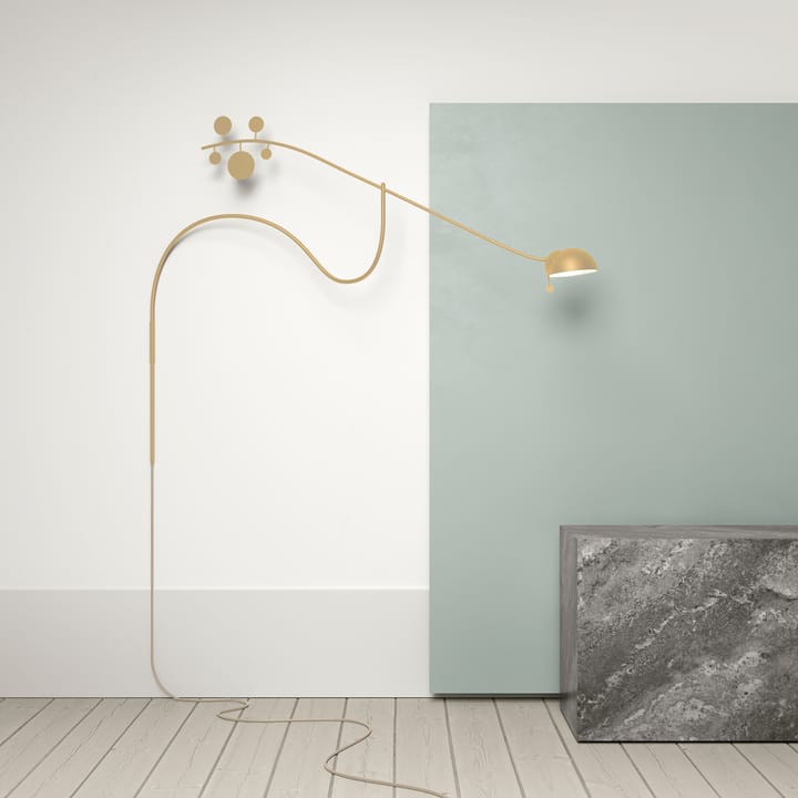 Juno vegglampe, Beige-lysebeige Noon