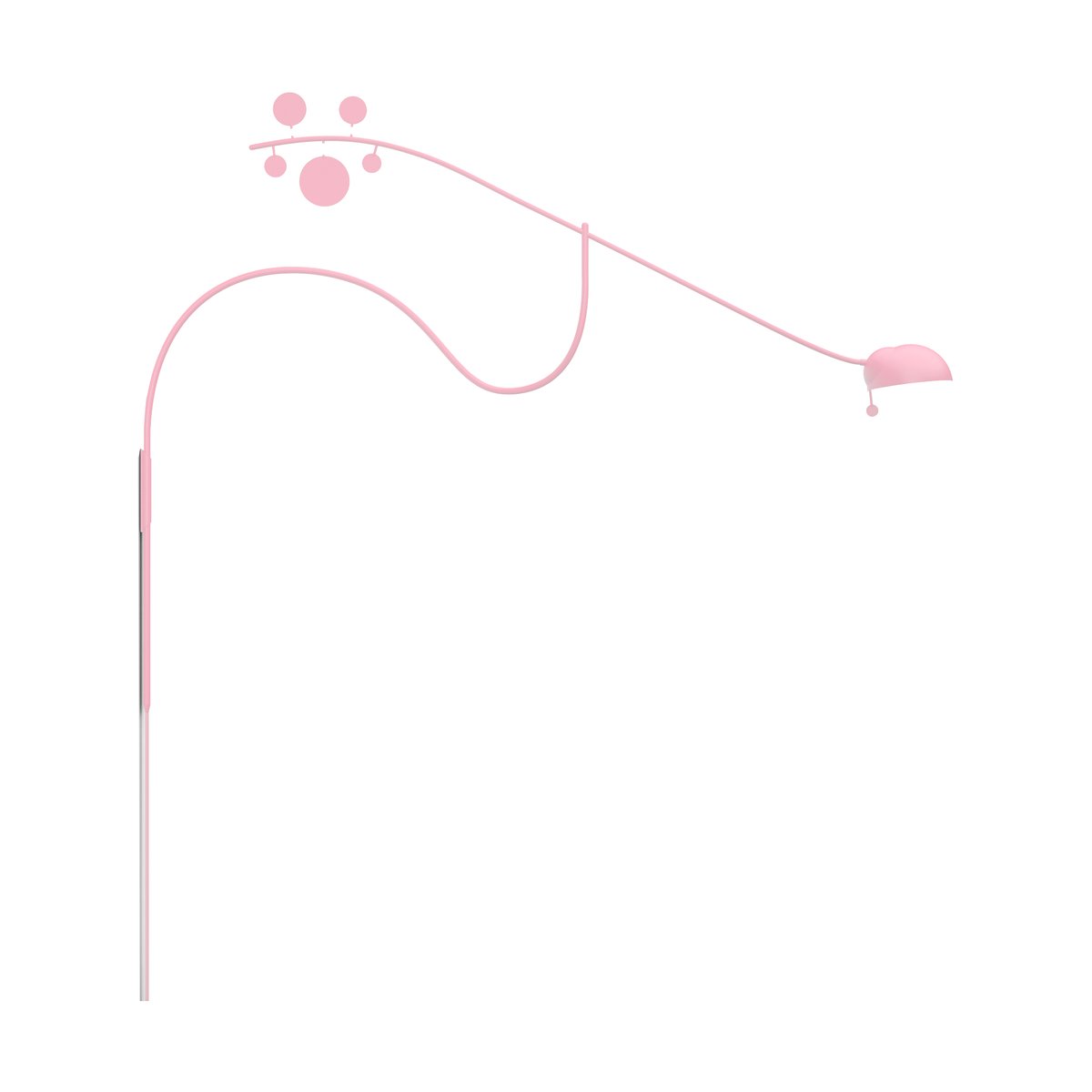 Bilde av Noon Juno vegglampe Rosa-rosa