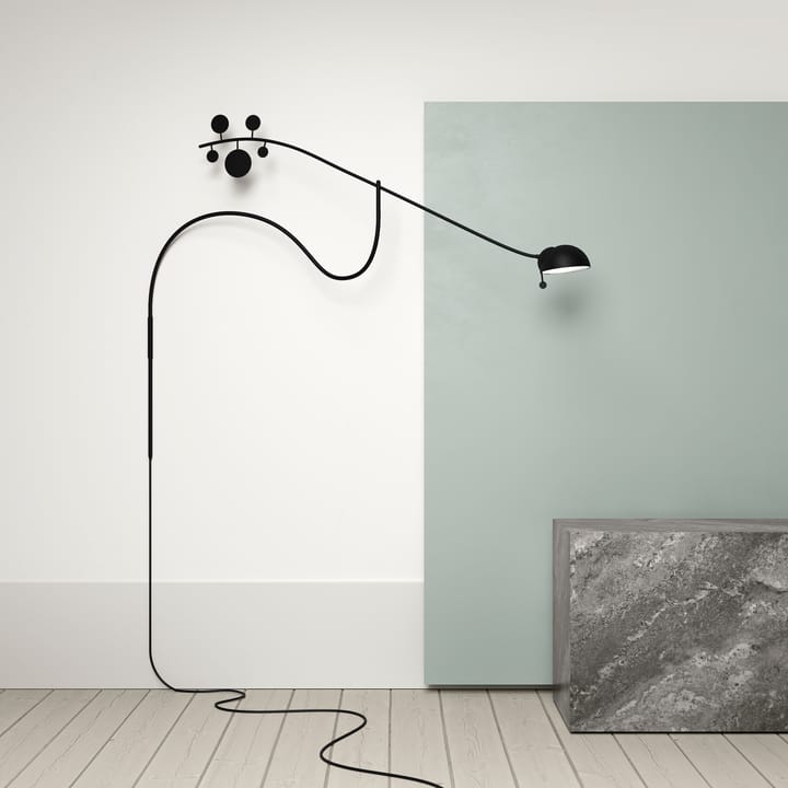 Juno vegglampe, Svart-svart Noon