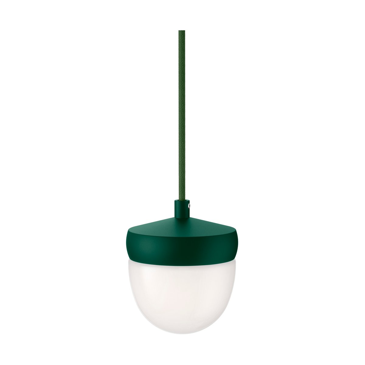 Bilde av Noon Pan pendel frostet 10 cm British racing green-mørkegrønn