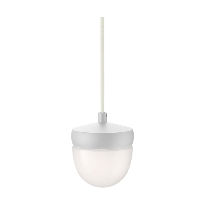 Pan pendel frostet 10 cm, Hvit-hvit Noon