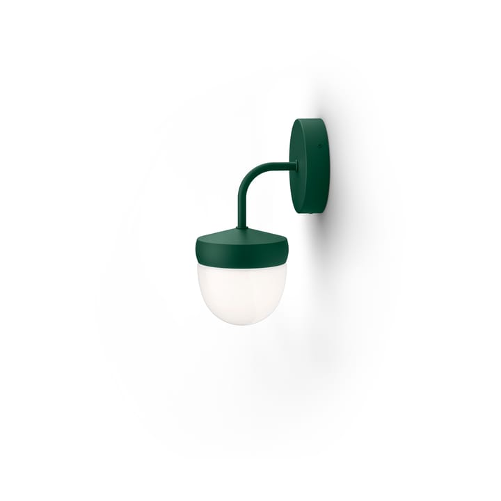 Pan vegglampe frostet 10 cm - British racing green - Noon