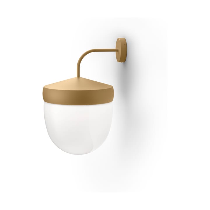 Pan vegglampe frostet 30 cm - Beige - Noon