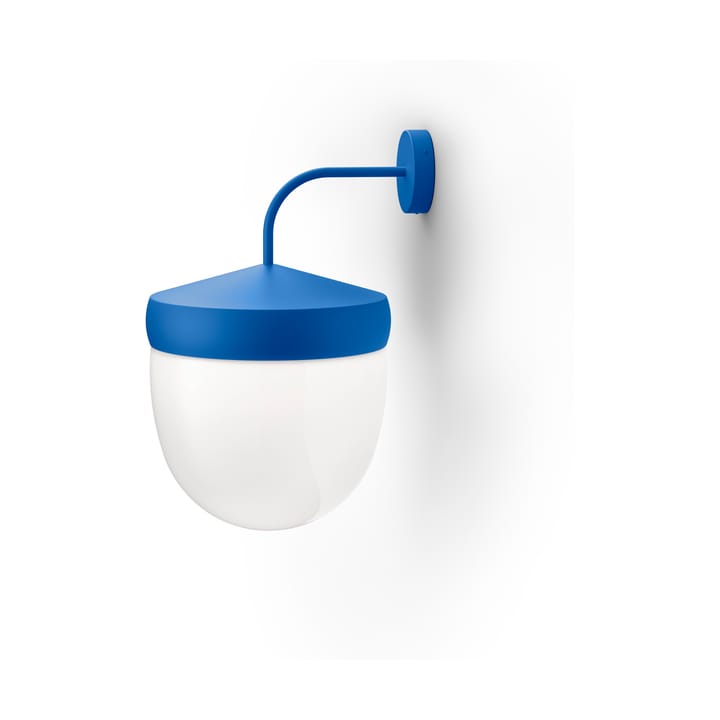 Pan vegglampe frostet 30 cm, Blå Noon