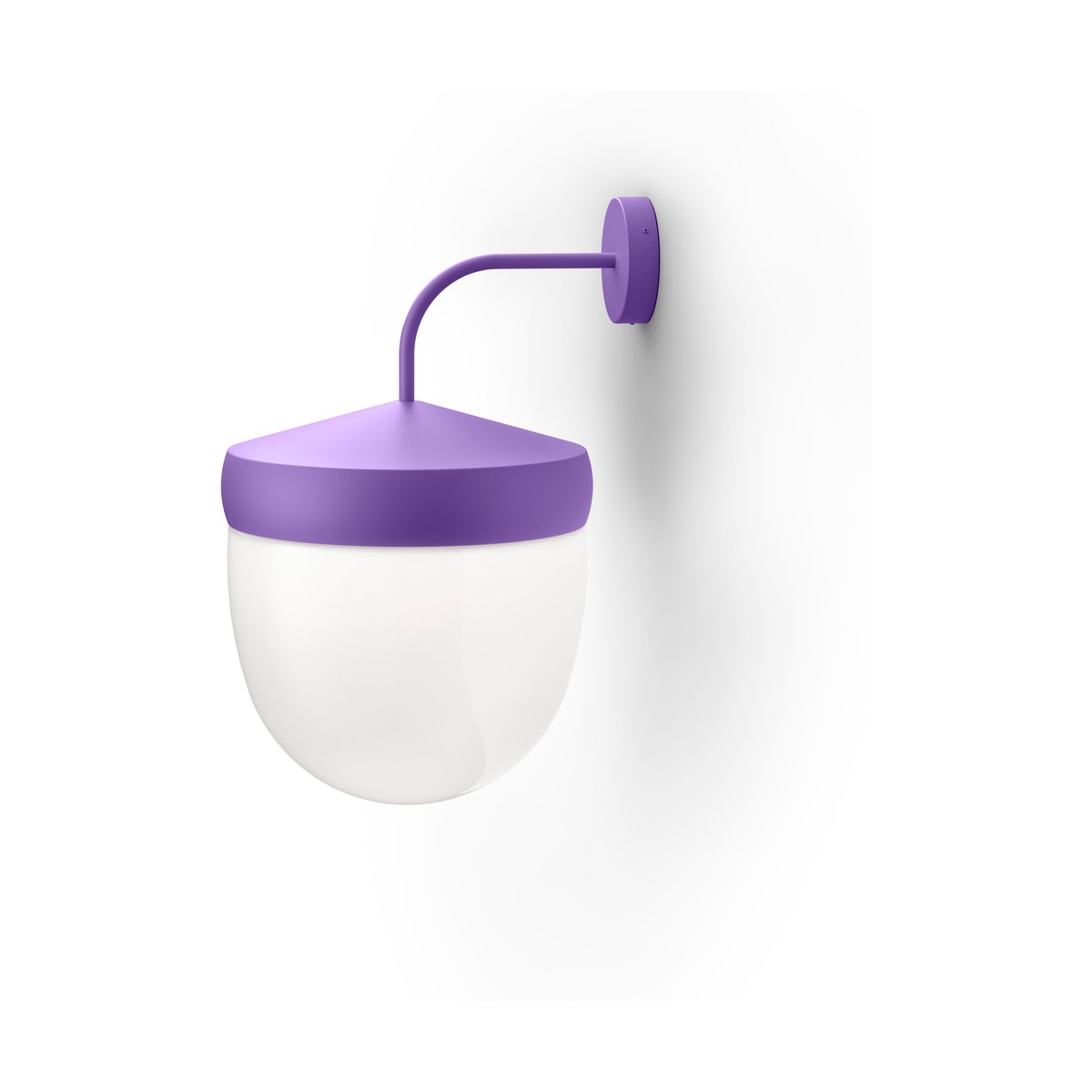 Bilde av Noon Pan vegglampe frostet 30 cm Lilla
