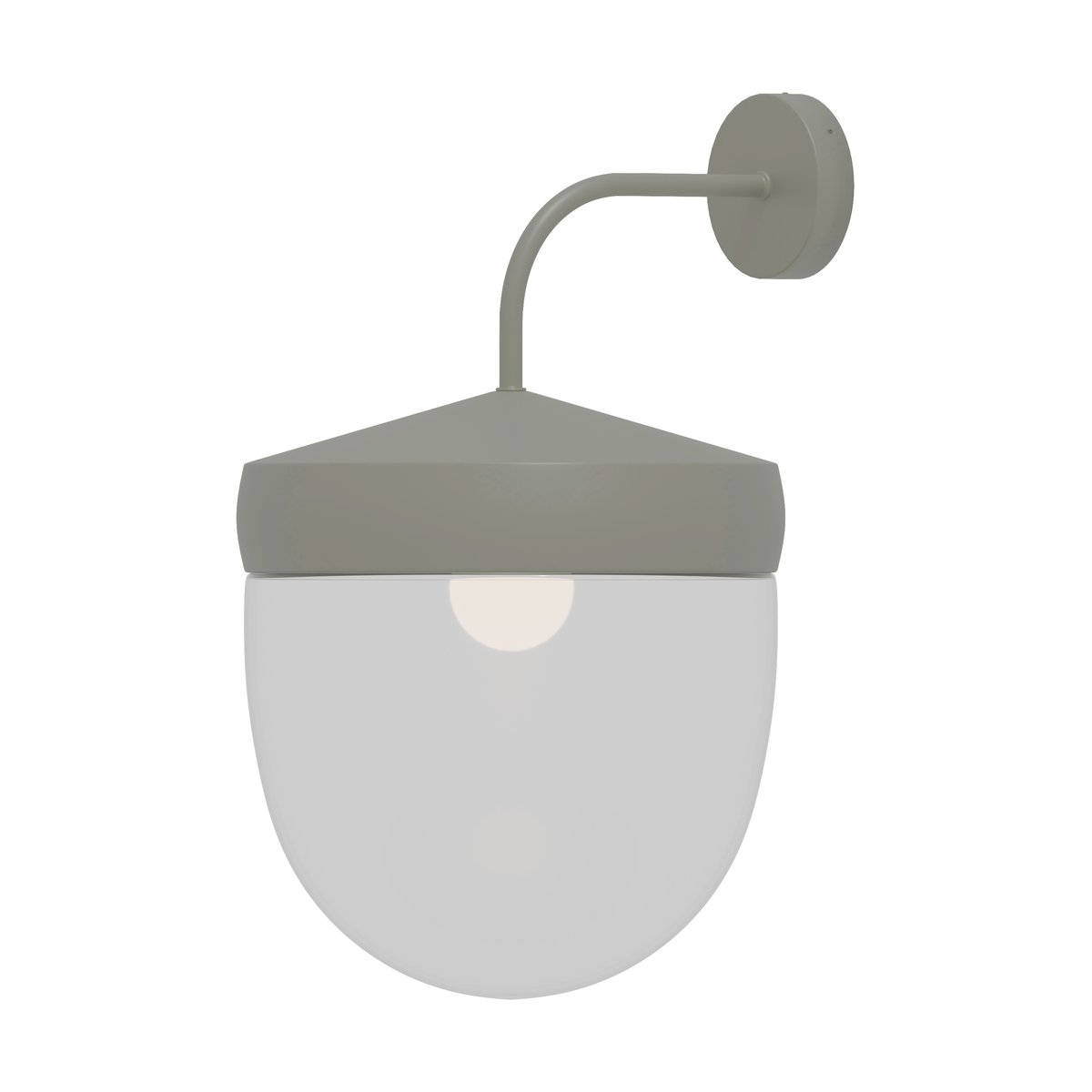 Bilde av Noon Pan vegglampe klar 30 cm Grå