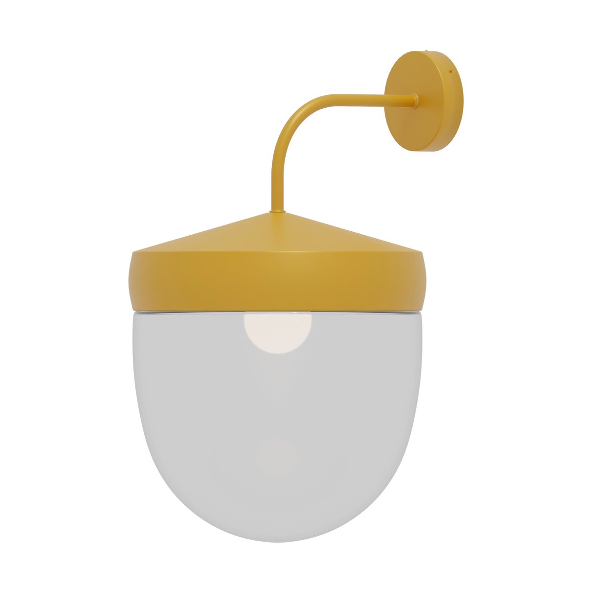 Bilde av Noon Pan vegglampe klar 30 cm Gullgul