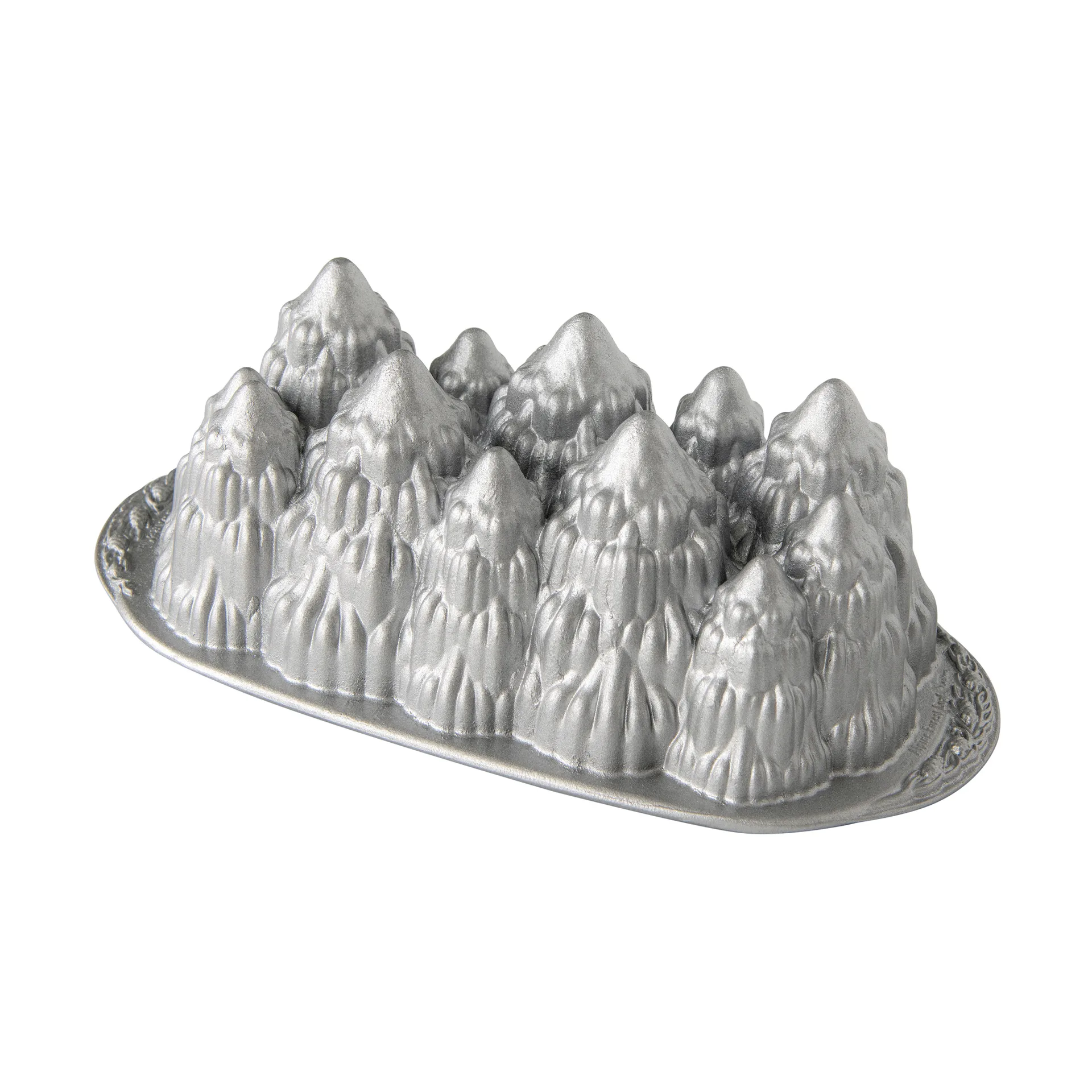 Nordic Ware Alpine forest bakeform, Sølv Nordic Ware
