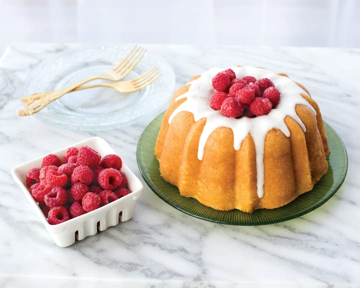 Nordic Ware anniversary bundt bakeform sølv - 1,4 l - Nordic Ware