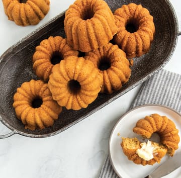 Nordic Ware anniversary bundtlette bakeform sølv - 1,1 l - Nordic Ware